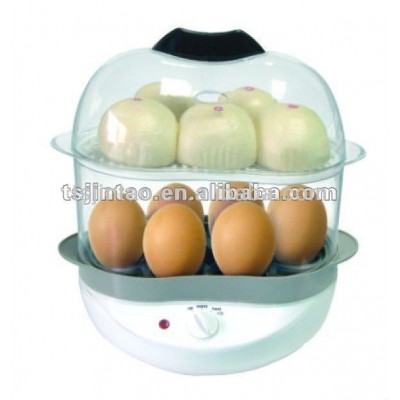 luxury stylish 2 layers electric egg boiler,egg cooker