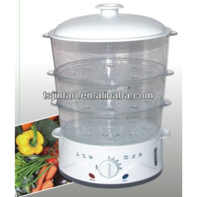 HOT SALE GS APPROVAL 3 tiers electronical food steamer machine