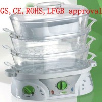 Keep warm plastic food steamer